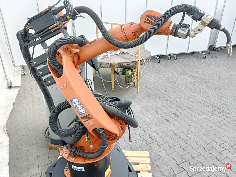 Stanowisko spawalnicze z robotem KUKA spawarka