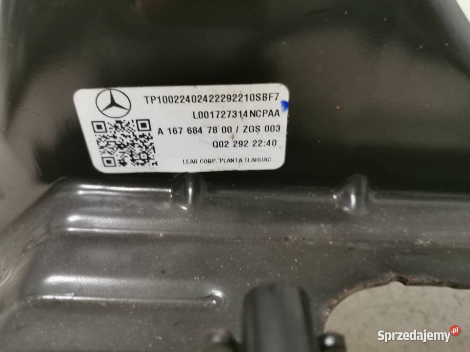 Mercedes Gle W167 stelaż mocowanie kanapy osobowe Fotele i kanapy Złocieniec