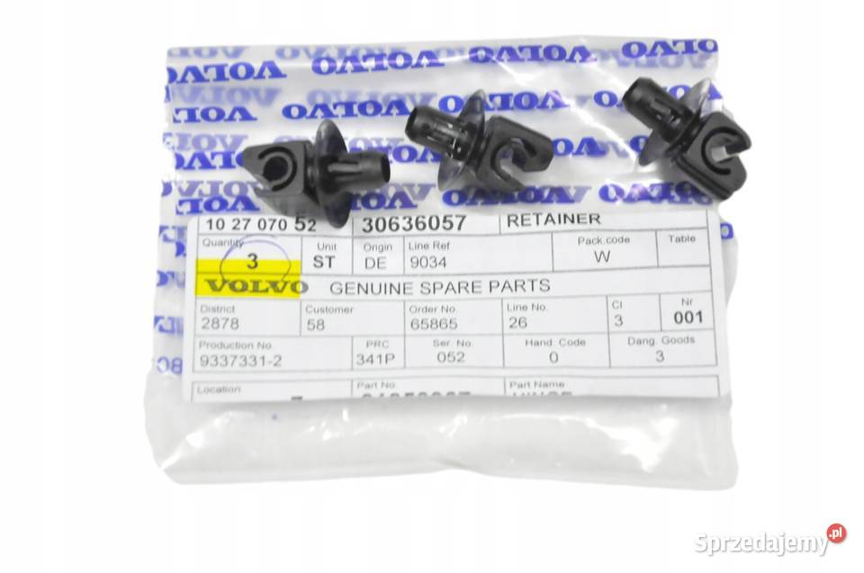 VOLVO C30 C70 S40 V50 uchwyt przewodu Bielany Wrocławskie