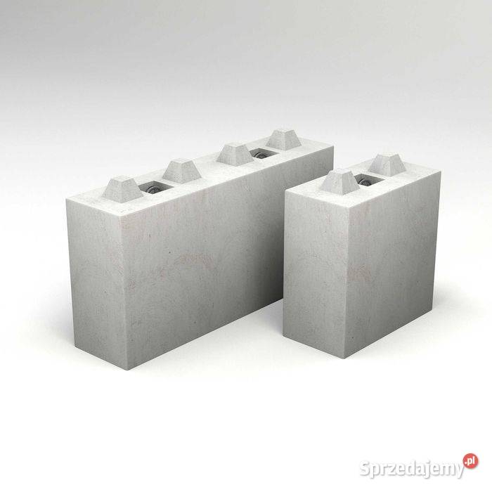 Bloki betonowe 160x40x40muryściany Mińsk Mazowiecki