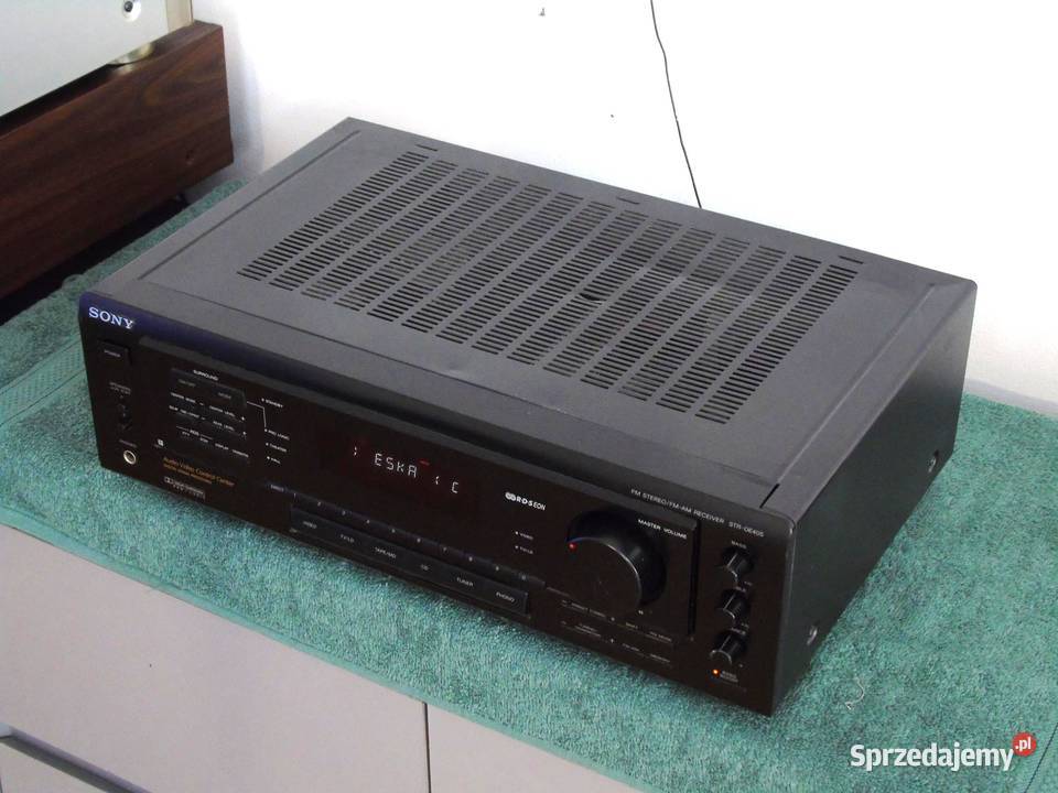 Amplituner Sony STRDE405 RDS sprawny i mocny 2x Jasło