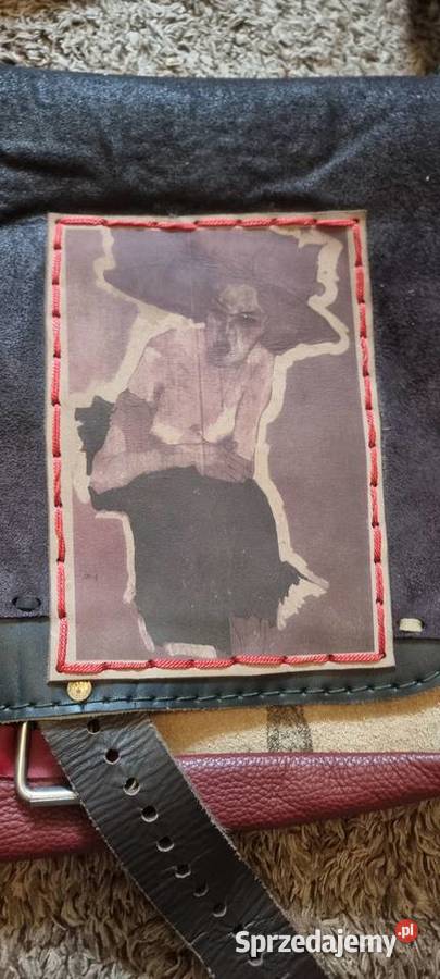 Torba niepowtarzalna retro handmade uortret Gliwice sprzedam
