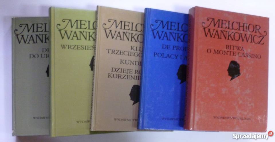 WAŃKOWICZ DZIEŁA EMIGRACYJNE IV KOMPLET FA zachodniopomorskie Goleniów
