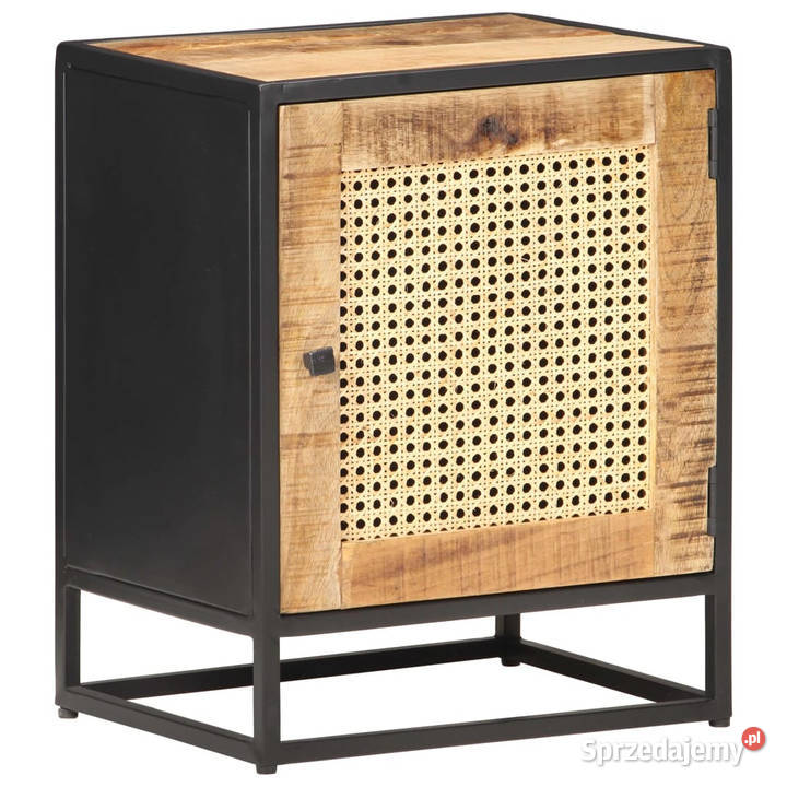 Szafka nocna 40x30x50 drewno mango i naturalna Warszawa sprzedam