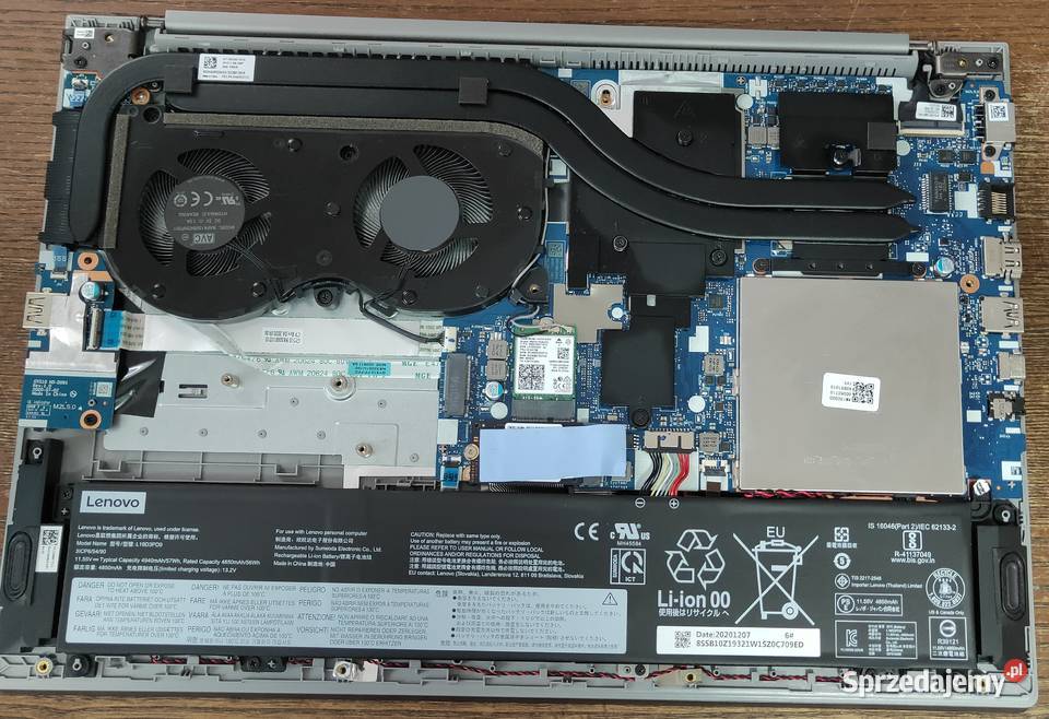 Laptop Lenovo 15p Intel i510300H GeForce GTX Obsługa standardu 802.11n  Lublin