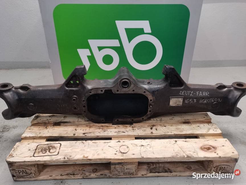 Deutzfahr 1657 Agrotron Belka mostu 2026 wielkopolskie Wilkowo