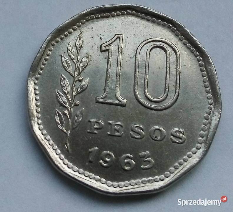 ARGENTYNA10 PESOS1963 r Legionowo sprzedam