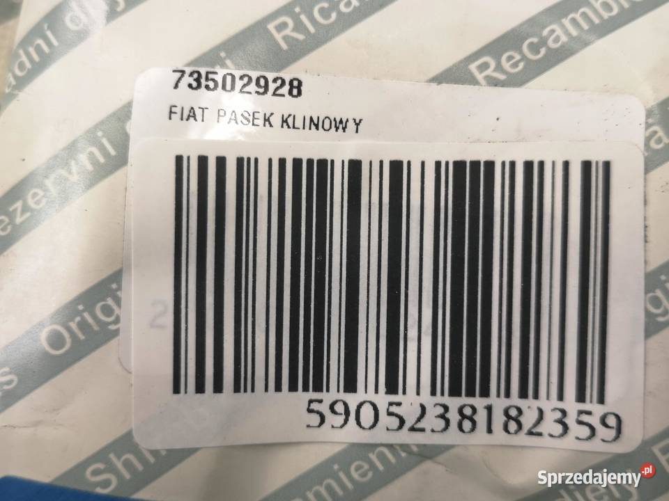 PASEK KLINOWY FIAT BRAVO II 19 D 20072014 NOWY