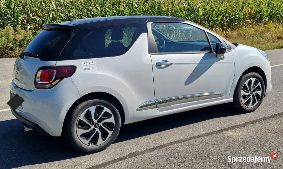 Citroen DS3 Ds3 89 bezwypadek biały Pleszew