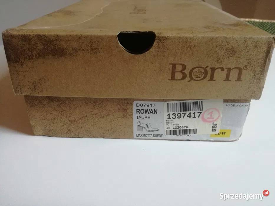 Oryginalne Botki Born Shoes praktycznie nowe 38 inna Jawor