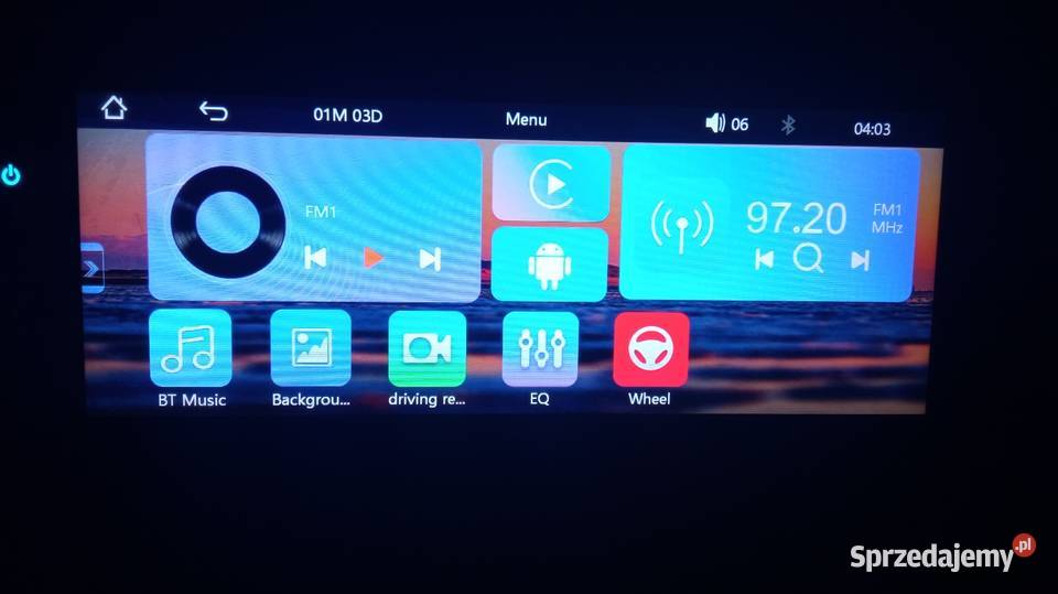 Radio samochodowe Android MP3 MP5 dotykowy Posługowo sprzedam