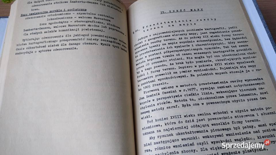 Kartografia i topografia Cz 1 Kartografia