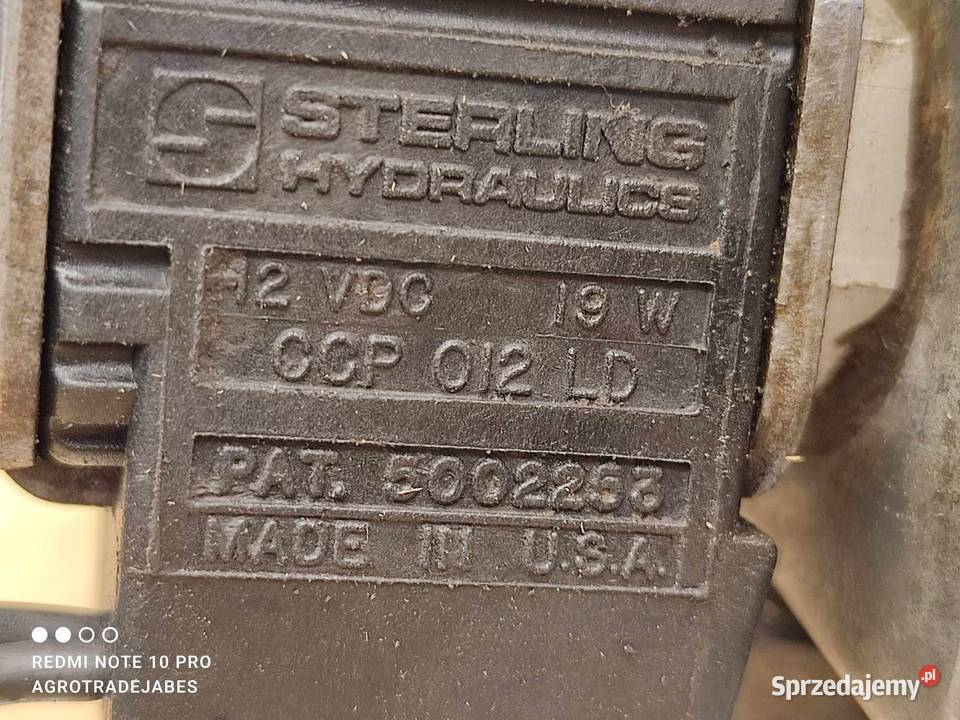 Blok zaworowy CAT TH 62 AS486186 Motoryzacja