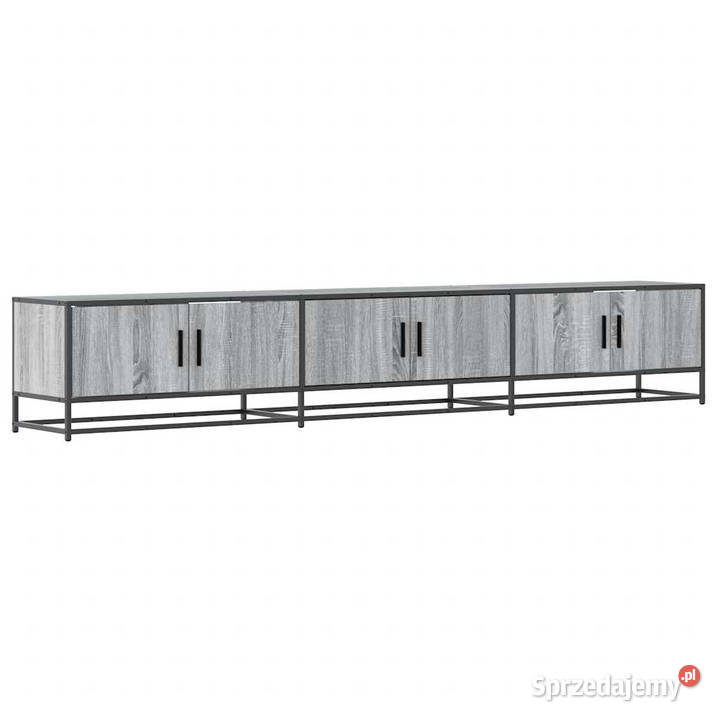 Szafka pod telewizor szary dąb sonoma 240x35x41 Warszawa
