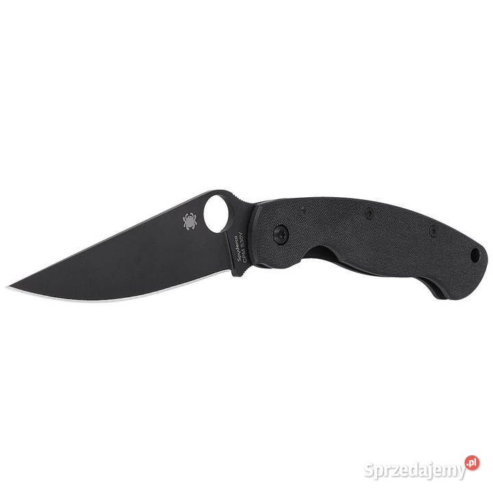 Nóż składany Spyderco Military G10 Black Black Warszawa