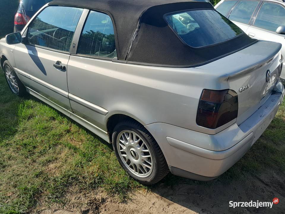 VW Golf IV 18 benzyna Cabrio z de alu BBS skóra Wronki