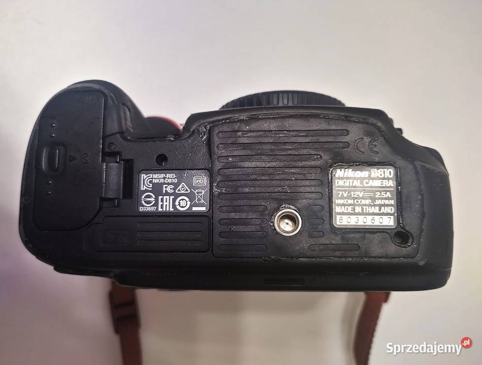 Lustrzanka cyfrowa NIKON D810 FX korpus PEŁNA Kłodzko