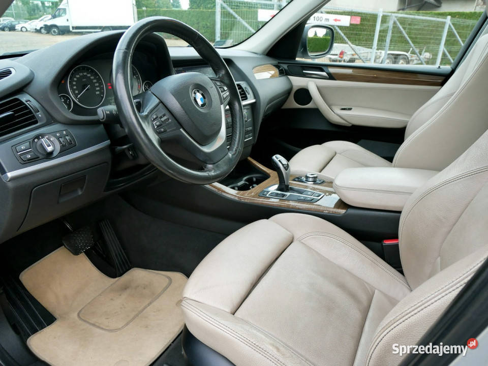 BMW X3 xDrive35i 306 Eu5 xDrive 4x4 Automat łopatki zmiany biegów