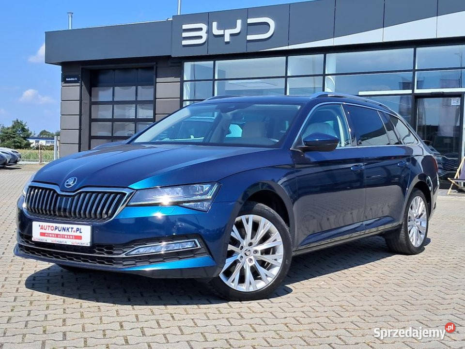 Skoda Superb 2022r 20 TDI 200 Matrix Kamera Tychy