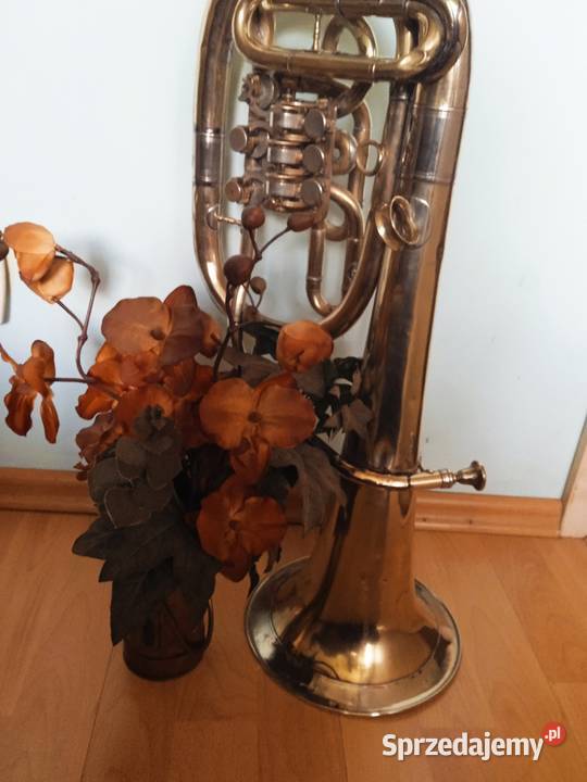 Stara mosiężna trąbka Kraków