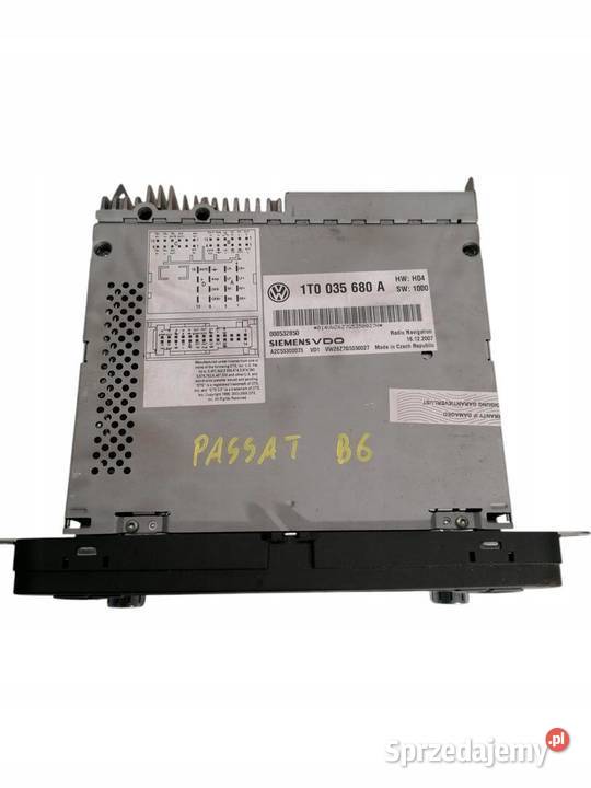 RADIO CD NAWIGACJA VW PASSAT B6 0510 1T0035680A