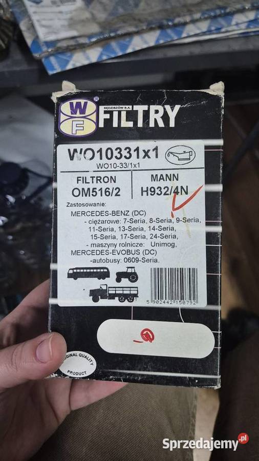 WO10331X WO10331X PZLSĘDZISZÓW WKŁAD FILTRA Filtry lubelskie Zamość sprzedam