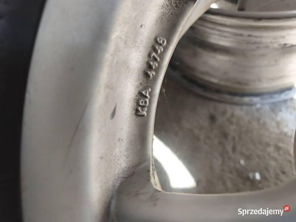 Komplet felg aluminiowych 15 Peugeot Citroen z małopolskie Bobowa