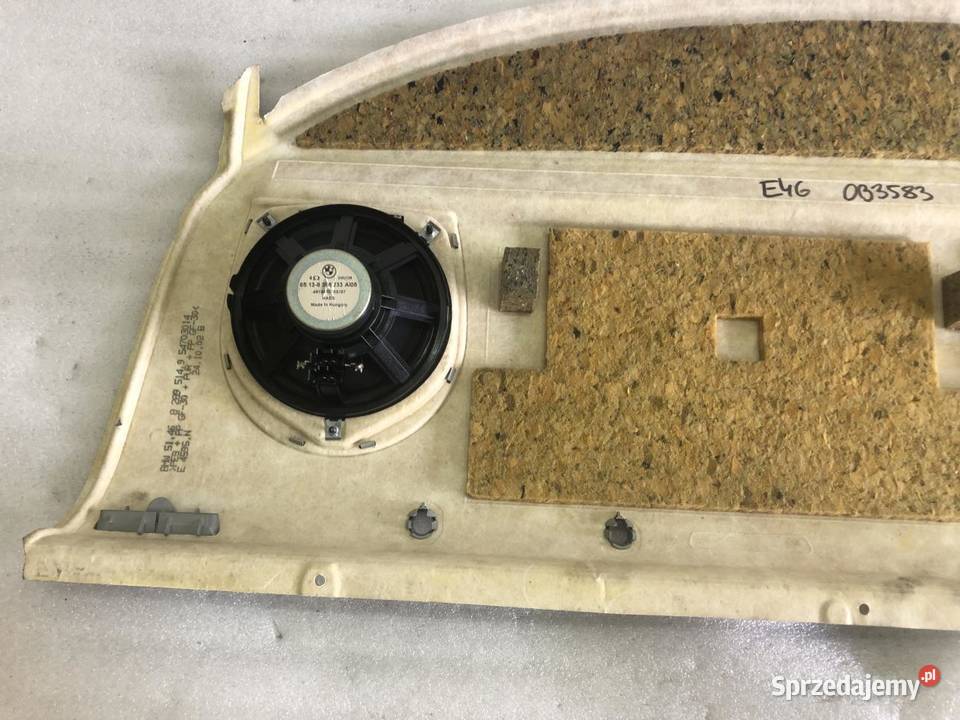 PÓŁKA BAGAŻNIKA TYŁ BMW E46 SEDAN sprzedam