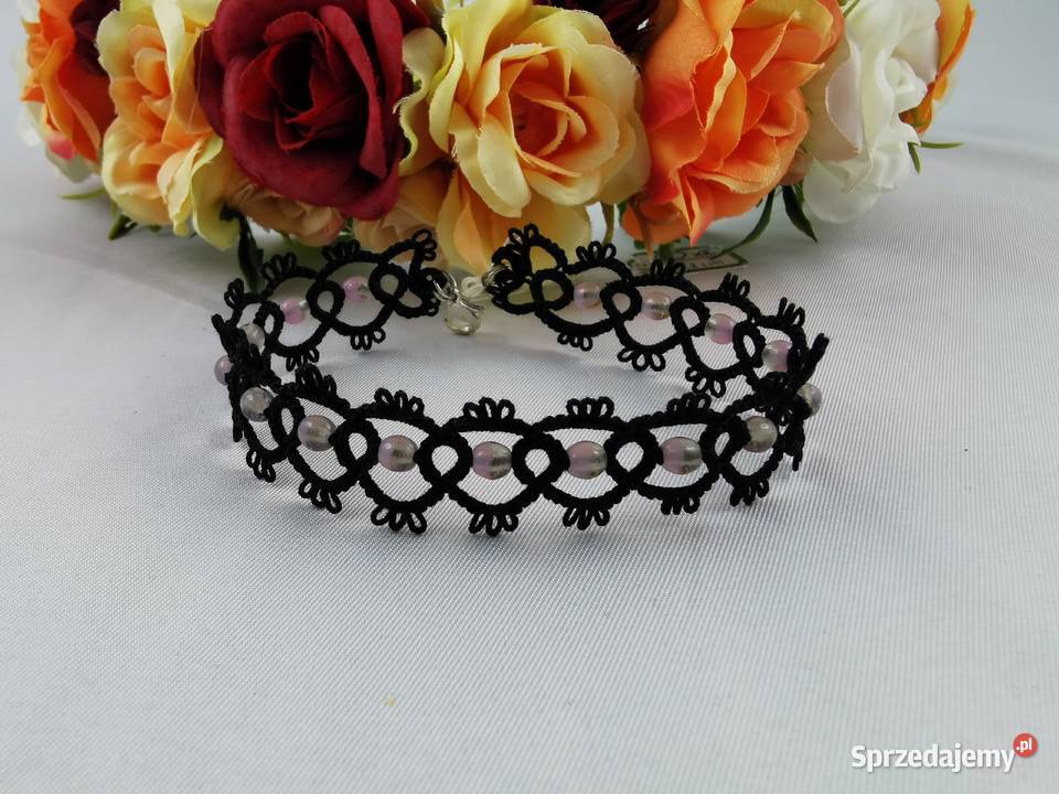 Bransoletka frywolitkowa