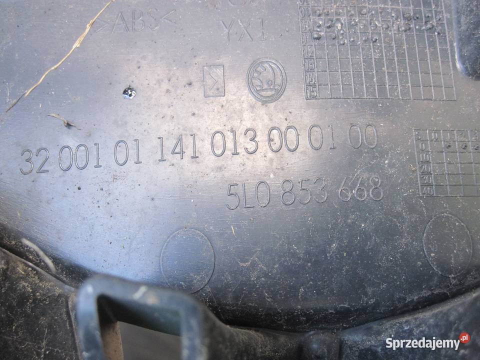 SKODA YETI 12r grill atrapa 5L0853668 Kielce