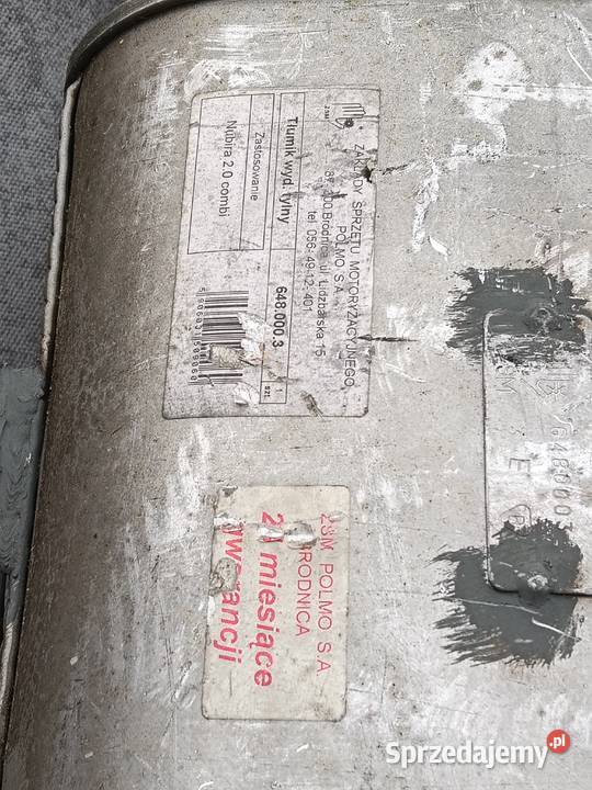 Tłumik tylny końcowy OE Daewoo Nubira 20 kombi