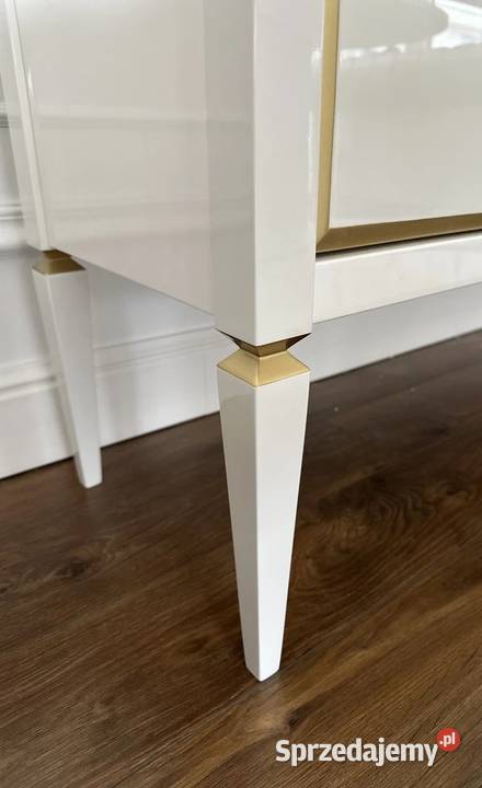 Komoda glamour ELEGANCE z dekorami styl hamptons Warszawa