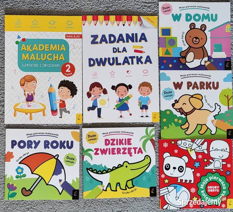 Akademia malucha Elementarz 2latka Zadania Moje Ząbki