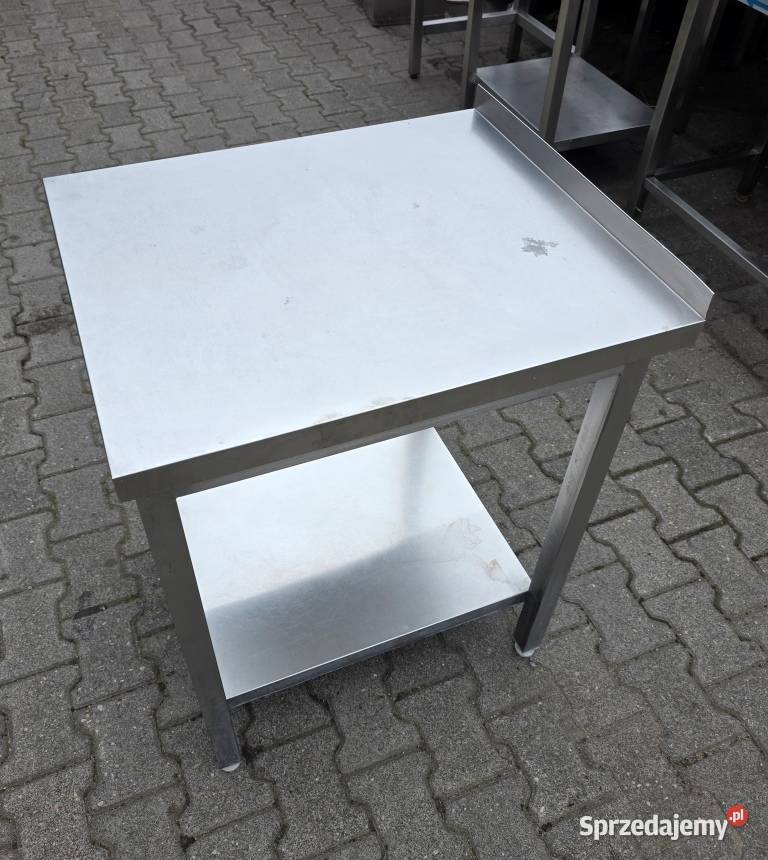 Stół Gastronomiczny Z Półką 607085 M1085 N Nowe Skalmierzyce