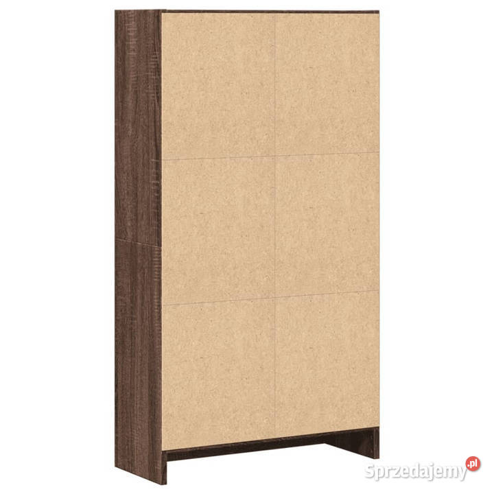 Regał brązowy dąb 60x24x109 materiał Regały Warszawa