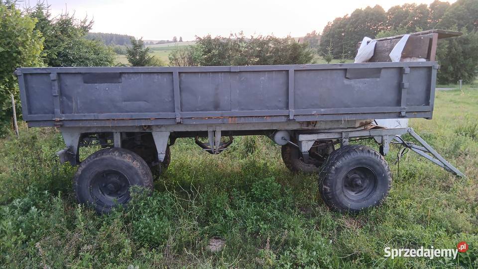 Przyczepy d 35 d 46 wywrotka Lidzbark Warmiński