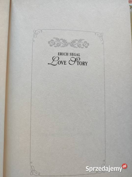 Love Story Erich Segal Kielce