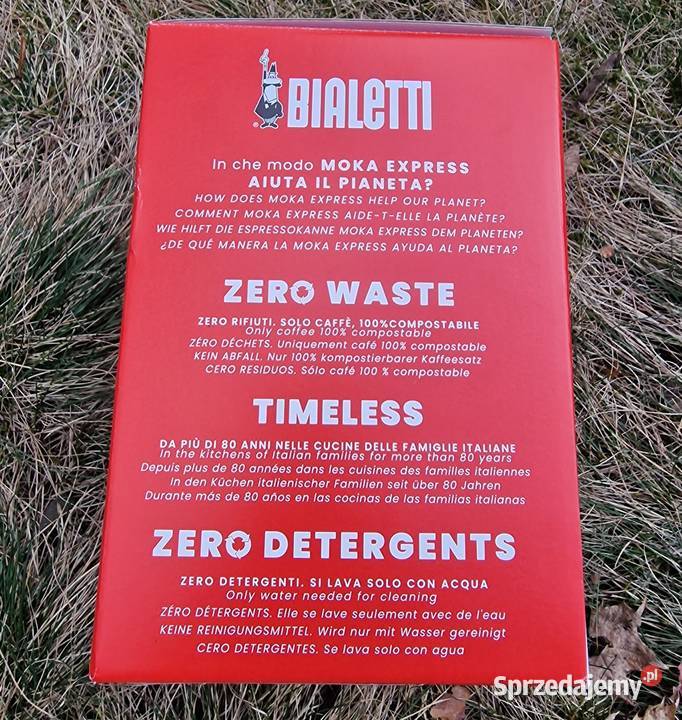 Nowy Zestaw Bialetti Moka Express 2 Kubki Otwock