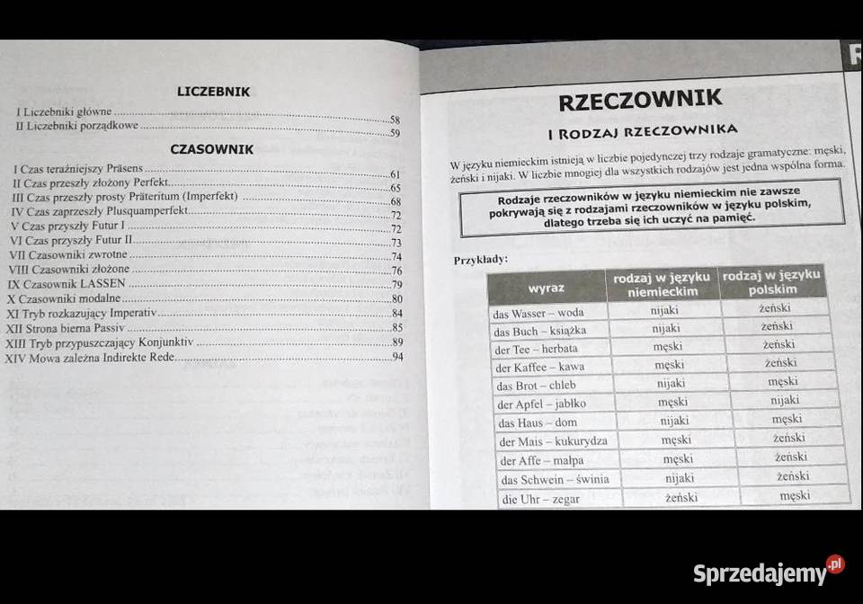 Gramatyka języka niemieckiego Monika Smaza