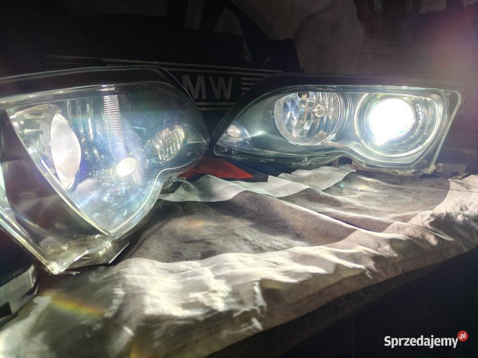 Bmw e46 lift lampy przednie bi Xenon oryginał Aleksandrów Łódzki