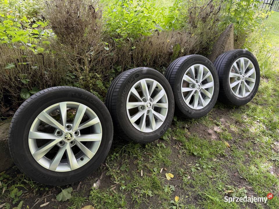 Alufelgi Skoda 5x112 16 Octavia Fabia Superb dolnośląskie Góra