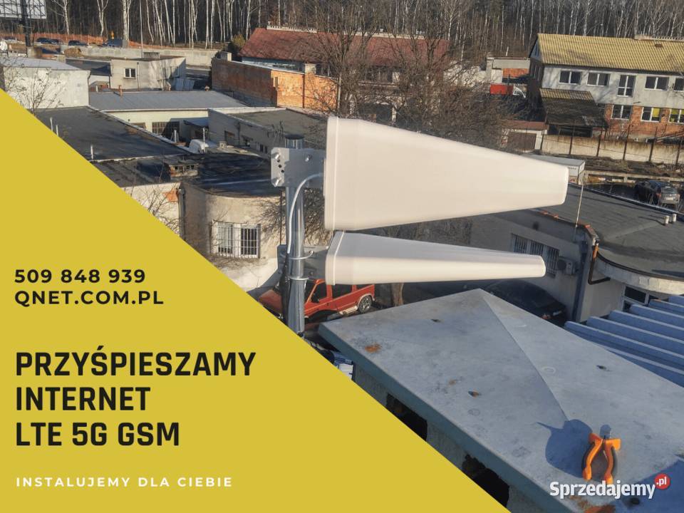 Wzmacniacz GSM LTE montaż sprzedaż Szybki mazowieckie Góra Kalwaria usługa