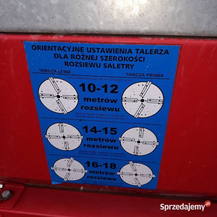 Rozsiewacz 1000l mazowieckie Baboszewo sprzedam