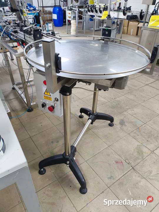 Stół obrotowy podawczyodbiorczy do linii Gliwice
