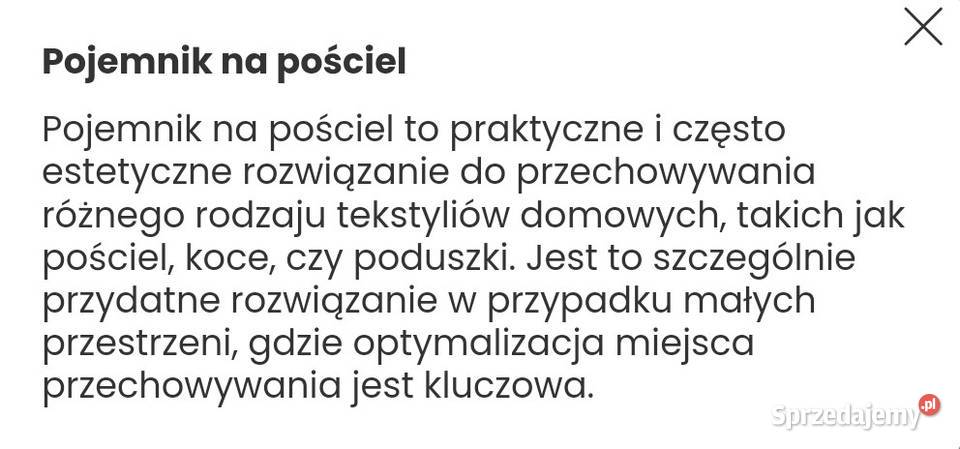 Narożnik rozkładany z funkcją spania i miejscem 85cm Wrocław