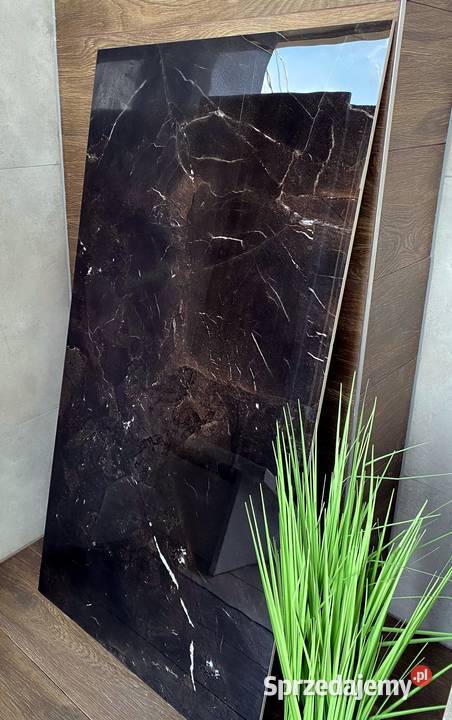 Czarne płytki marmuropodobne 120x60 Lekki Brąz Łask