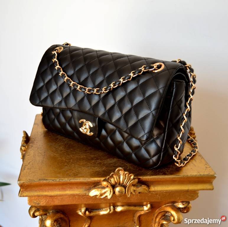 CHANEL 255 PIKOWANA TOREBKA ŁAŃCUSZEK CHANELKA Dla kobiet Bydgoszcz