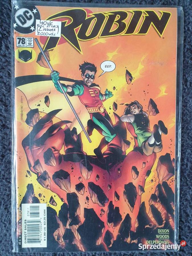 Robin 2 oryginalne komiksy DC USA 2000 Gdynia sprzedam