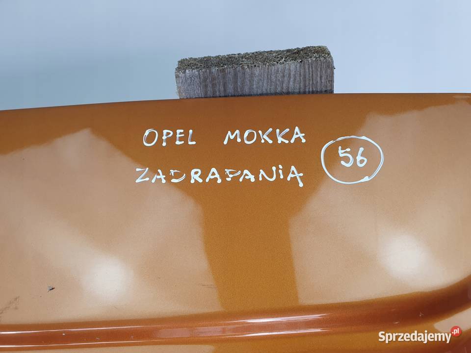 TYLNA KLAPA Opel Mokka 20122019 tylnia tył osobowe Chełm