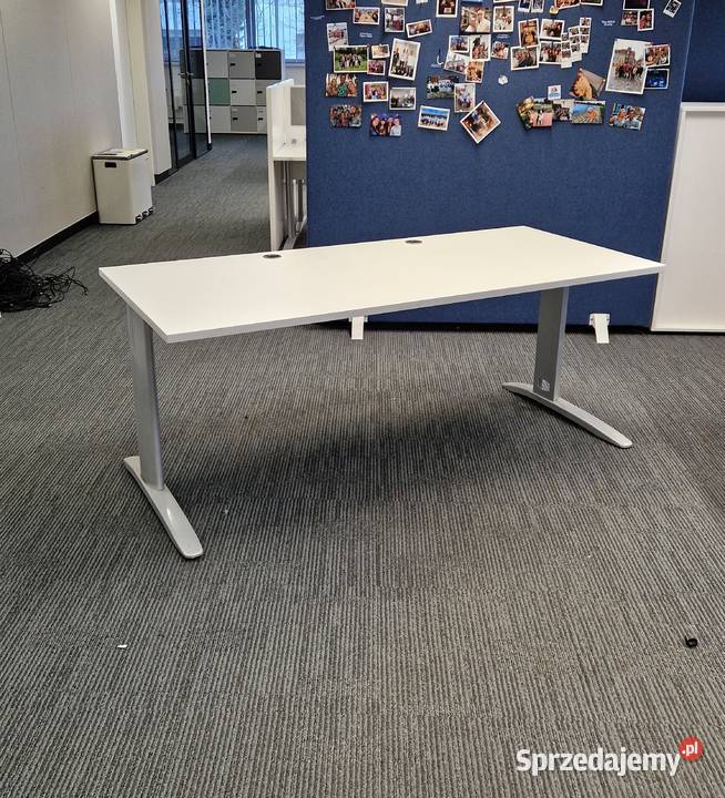 biurko białe Maro 18080 meble biurowe Leszno sprzedam